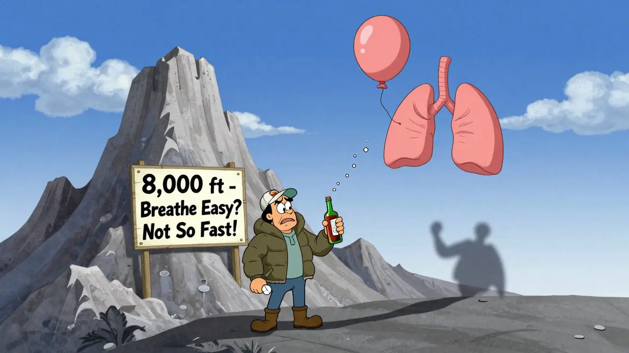 High-Altitude Travel and Sedatives: What You Need to Know About Respiratory Risks