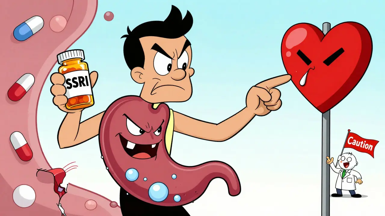 SSRIs with NSAIDs: How to Avoid Dangerous GI Bleeding Risks