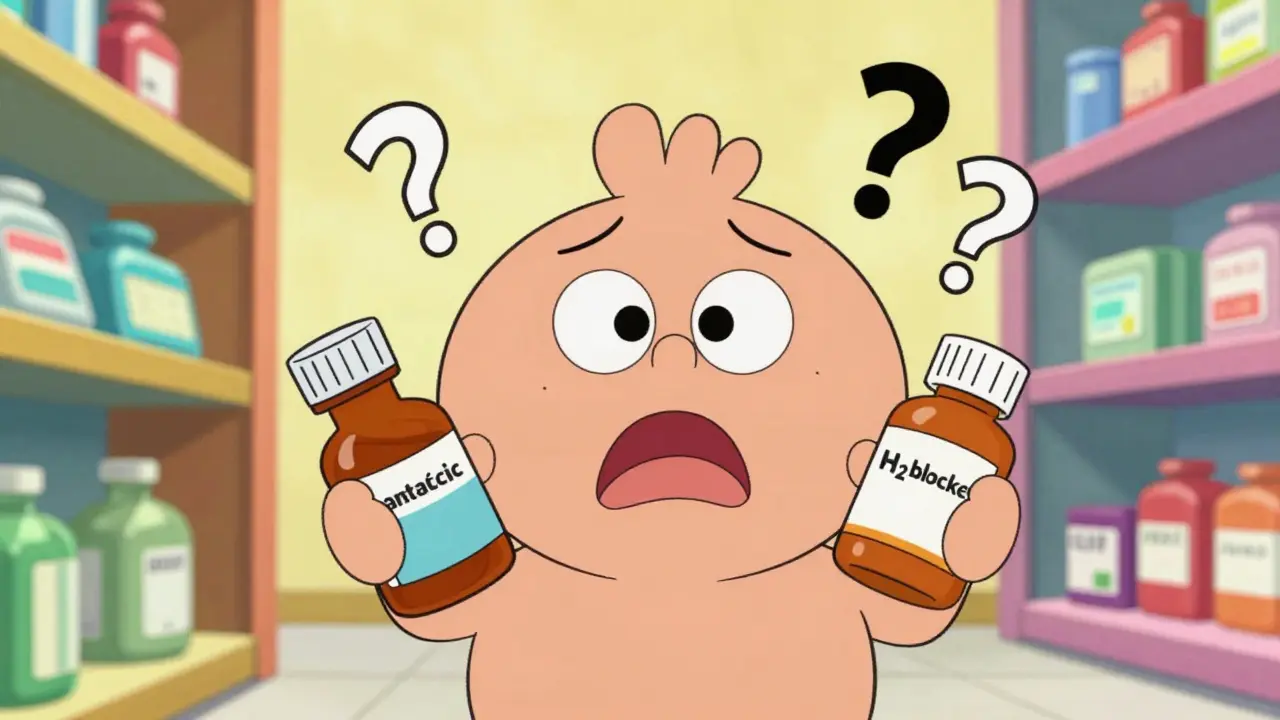 OTC Heartburn Medications: Antacids, H2 Blockers, and PPIs Explained