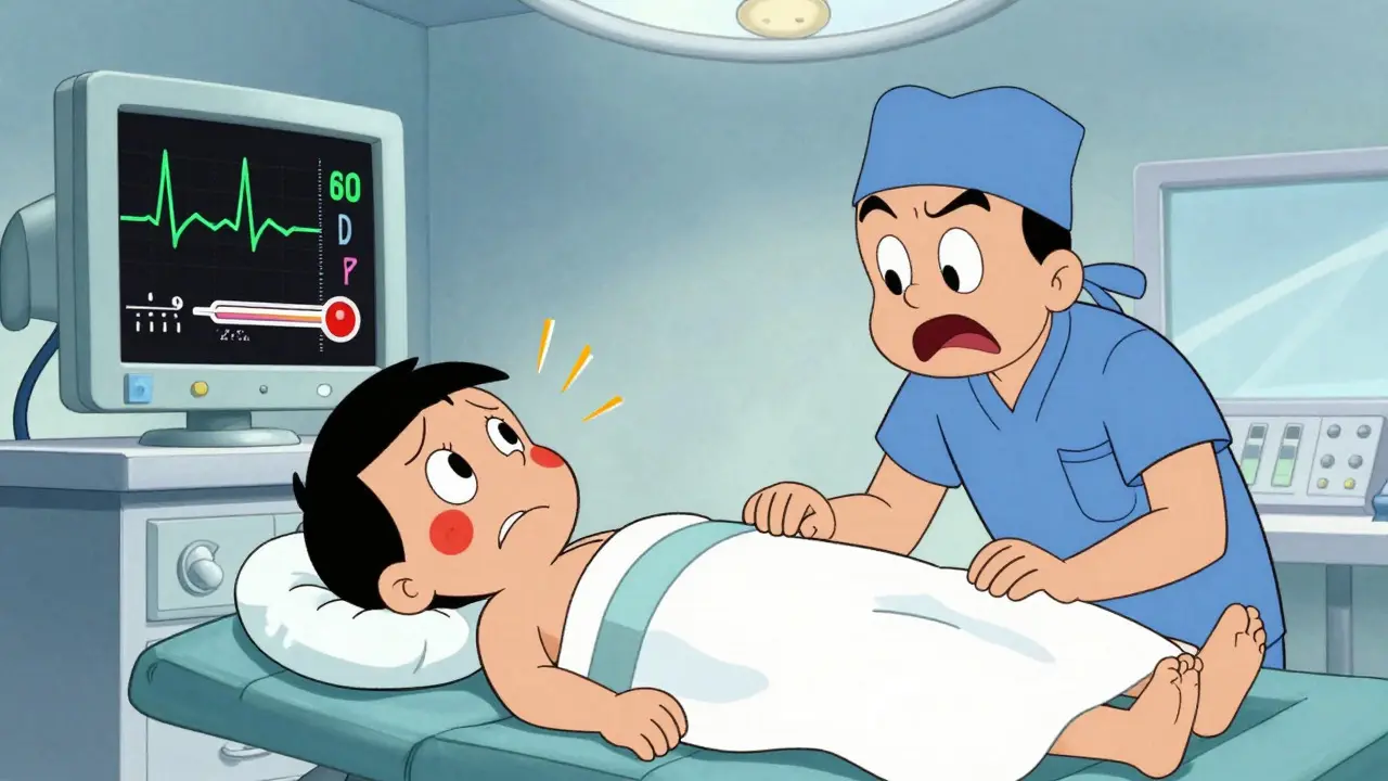 Malignant Hyperthermia with Anesthesia Medications: Critical Response